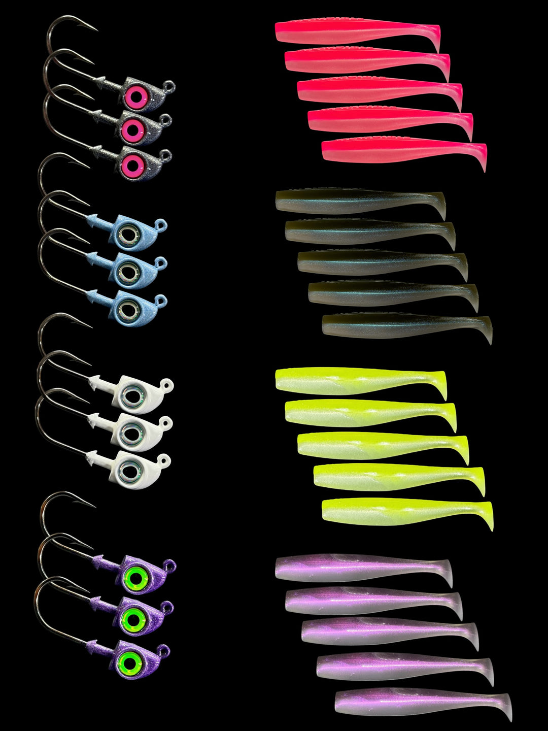 3.5” Seam Swimmer Variety pack