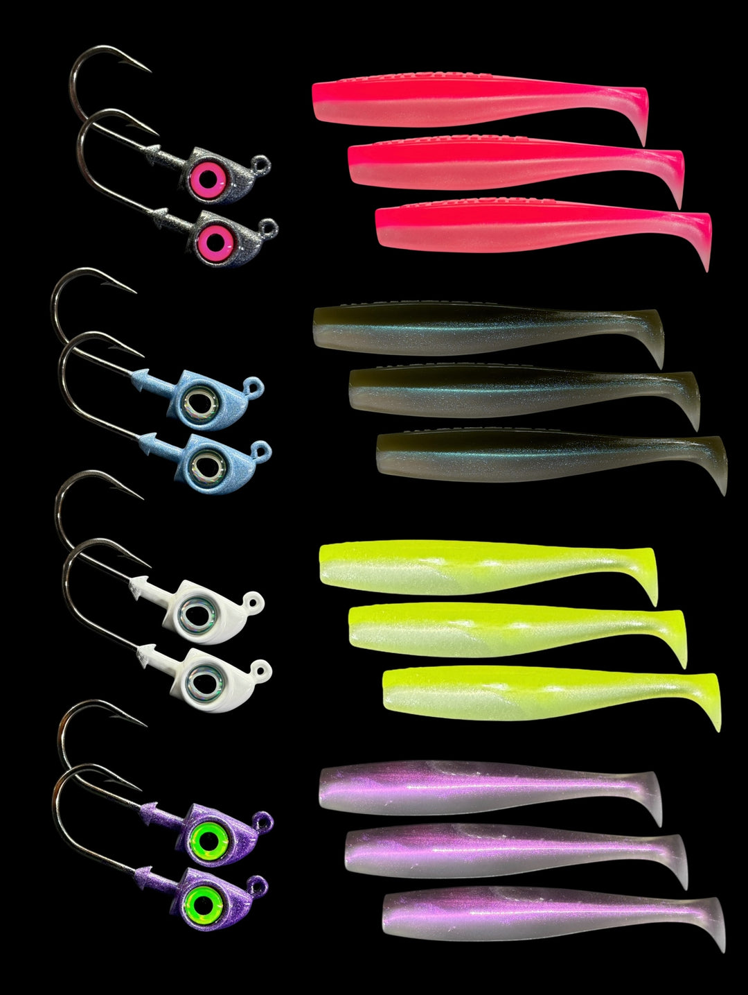 7" Seam Swimmer Variety pack