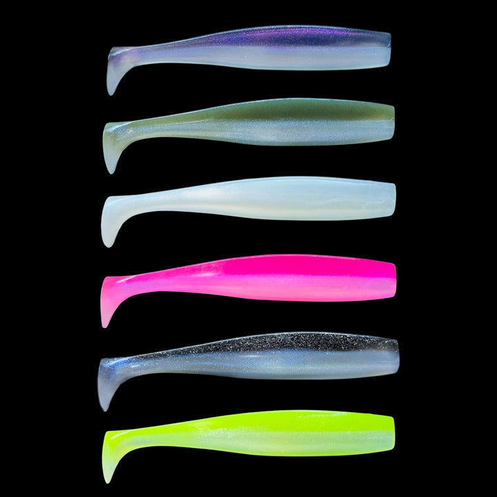 7" Seam Swimmer Paddle Tail (3pk)