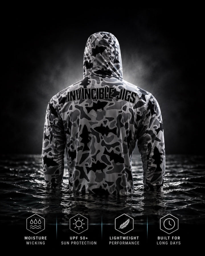 Striper hooded sun shirt