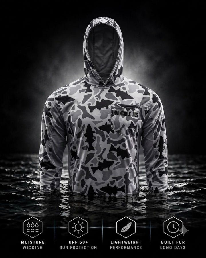 Striper hooded sun shirt