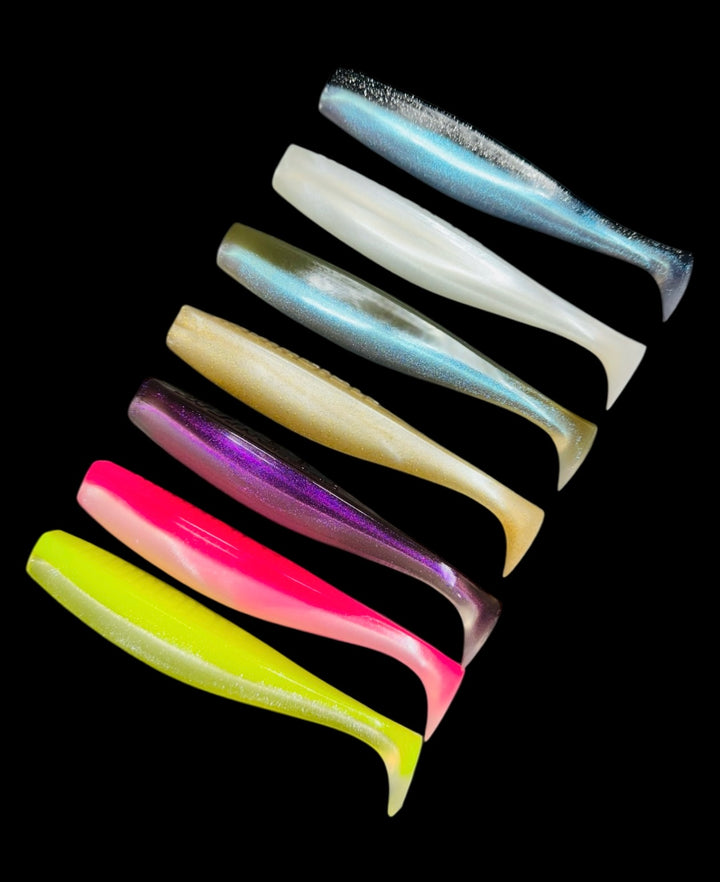 7" Seam Swimmer Paddle Tail